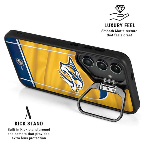 NHL Nashville Predators Jersey Galaxy S25 Kickstand Case